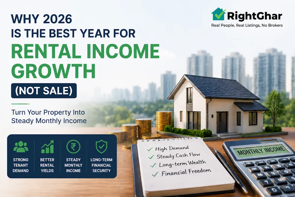 Why Indian Property Owners Should Focus on Rental Income in 2026 Instead of Selling